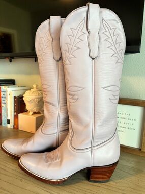 City Boots brand Classic Women's Tall Western Boots in Lavender